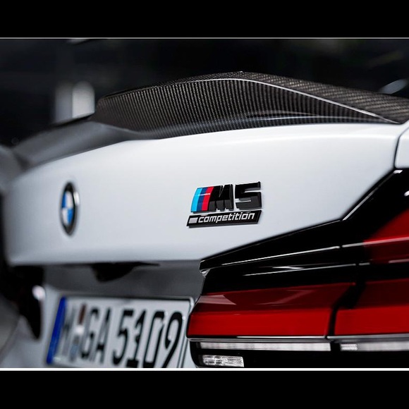 Genuine BMW M5 Rear/Trunk Emblem/Badge Competition - Picture 7 of 8